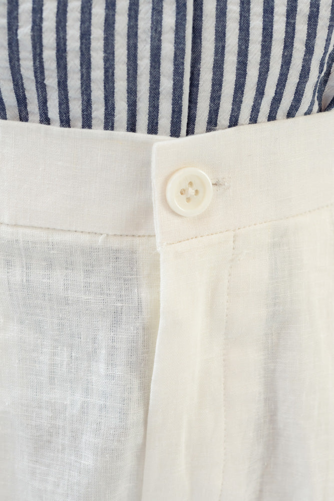 White Linen Pants