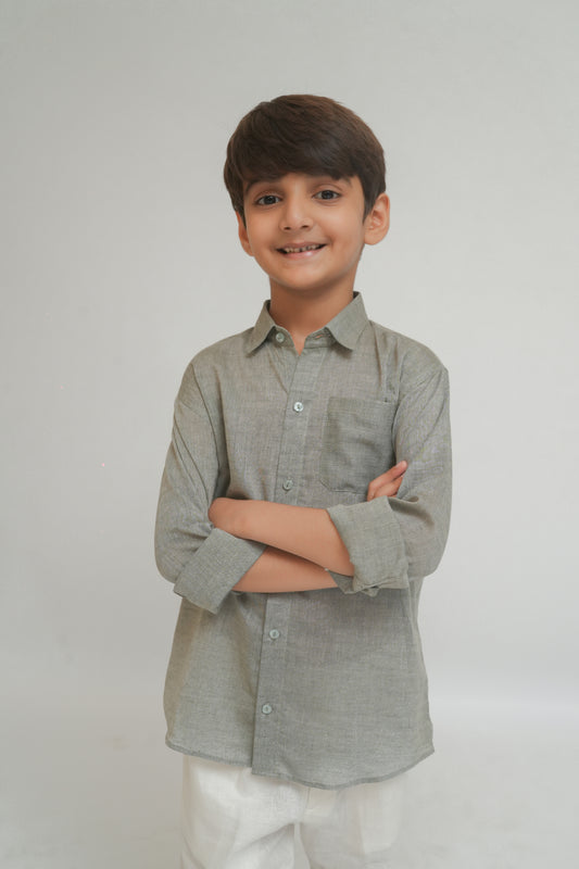 Ripple Button Down
